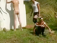 Best homemade Group Sex, Outdoor sex scene