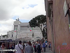Gia Paige in You Are Going To Do A Lot Of Walking Today In Rome - ATKGirlfriends