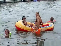 Exotic pornstar in amazing blonde, college sex movie