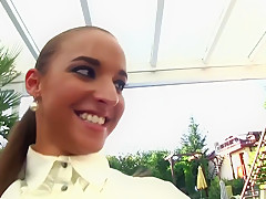 Fabulous pornstars Anita Bellini, Amirah Adara and Leyla Black in exotic anal, threesomes porn movie