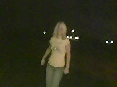 Horny pornstar in crazy striptease, blonde xxx scene