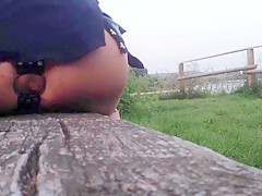 Nice butt at lakeside geil am see