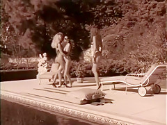 Best pornstars Heather Lere, Nina Alexander and Paula Price in hottest outdoor, blonde sex scene