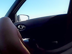 Trip on road   beach