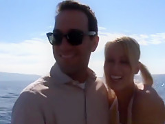 Exotic pornstar in crazy blonde, outdoor adult movie