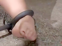 Incredible amateur BDSM, Outdoor porn movie