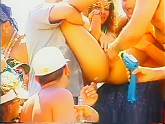 Hottest pornstar in fabulous brunette, group sex adult clip