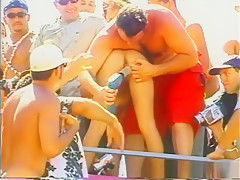 Hottest pornstar in fabulous brunette, group sex adult clip