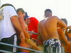 Hottest pornstar in fabulous brunette, group sex adult clip