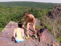 Incredible pornstar Kristy Black in crazy outdoor, brunette adult scene