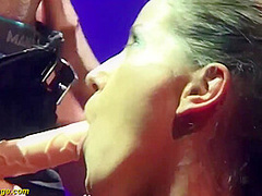 Real Porn Show on Public Stage