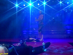 Real Porn Show on Public Stage