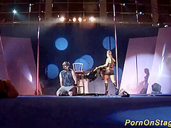 Extreme Fetish Porn on Public Stage