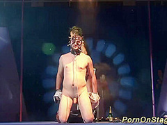 Extreme Fetish Porn on Public Stage