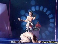 Extreme Fetish Porn on Public Stage