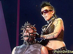 Extreme Fetish Porn on Public Stage