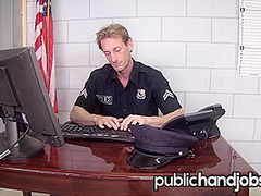 Olivia Austin Uses Her Hand Skills to Get Out of Jail - Public Handjobs