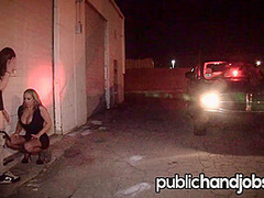 Olivia Austin Uses Her Hand Skills to Get Out of Jail - Public Handjobs