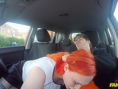 Tattooed Redhead Craves A Big Pecker - Chloe Davis