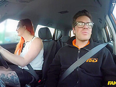 Tattooed Redhead Craves A Big Pecker - Chloe Davis