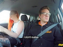 Tattooed Redhead Craves A Big Pecker - Chloe Davis