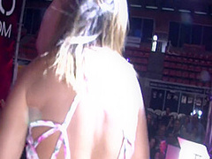 Ortega Sisters, Kesha Ortega And Sheila Ortega In Mamando Polla Con En Publico 9 Min