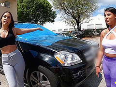 Zoey Reyes - Roadside Ariel Pure Threesome Their Way Out Of Expensive Car Reparirs