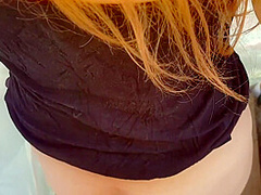 Cum In Panties And Pull Them Up Before The Picnic With Cum Panties