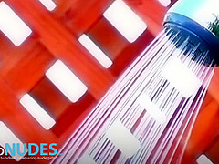 David-nudes - Jayden Presents Getting Wet