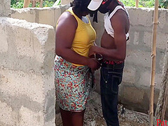 Ally Style In Please Fucked Me Very Fast Here Because This Building Is Full With People That Work Here 7 Min