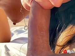 Summer Passionate Blowjob And Deepthroat