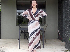 Lexi Lloyd - Takes Off A Dye Dyed Dress