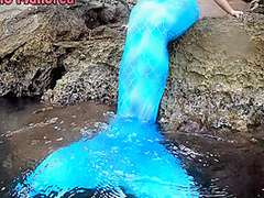 Mermaid Slut Seduces Me To Suck My Dick While I Was Sailing With Friends