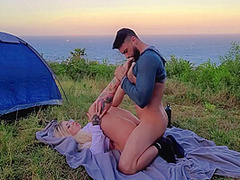 Sexo Arriscado Casal Amador Real Fodendo Em Acampamento 520 9 Min With Lina Paige