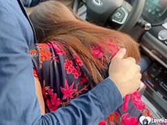 Uber driver and my boyfriend fucking me