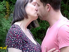 Mature Nl And Alexei Jackson In Busty Mature Milf Tigger & Toyboy Having Outdoor Sex 11 Min