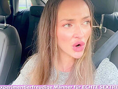 PUBLIC USERDATE FAIL - german Student teen squirt in her Car