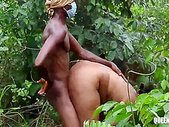 I Almost Got Caught By My Pastor While Fucking His Wife In The Bush Close To The Church House 10 Min