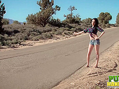 Stranded Ashton Haze Jerks Off Stranger - Public Handjobs