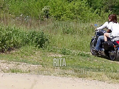 Sexy Rita With Big Boobs Getting Public Fuck With Horny Biker Dude 19 Min