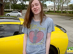 Odette Delacroix Public Park Handjob - Public Handjobs