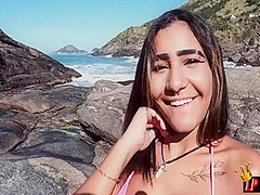 Morena Safada Se Exibi Na Praia E Da O Cu Apertadinho Tifanny Loupan Producoes 8 Min