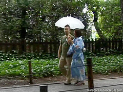 Hot asian MILF fucked missionary style