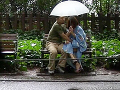 Hot asian MILF fucked missionary style