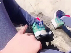 Fizemos Uma Rapidinha Na Praia Casal Transando Na Praia