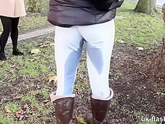 British Lassie Pisses Her Pants In Front Of Everybody