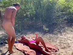 Sex With A Beauty. Big Dick. Adventure On The Beach