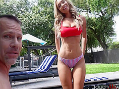 Briana Bounce - Cheering Up My Old Buddy With My Hotwifes Horny Holes