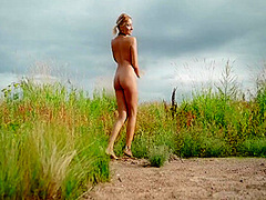 On The Beach. Funny And Dynamic Video About Nude Shooting Of Girls On The Seashore. 10 Min