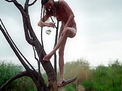 On The Beach. Funny And Dynamic Video About Nude Shooting Of Girls On The Seashore. 10 Min